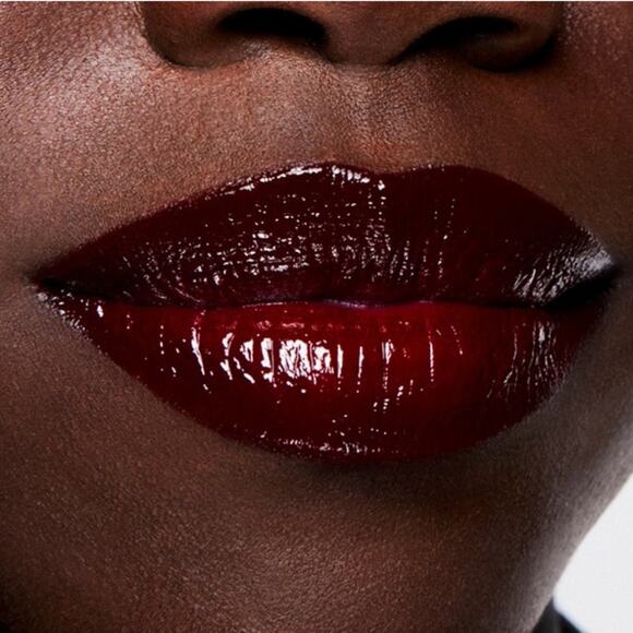 MAC NEW Deep Burgundy Red / Purple Lip Gloss - Picture 6 of 10
